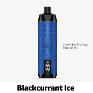 Buy Al Fakher Crown Bar Pro Max 15000 Puffs Blackcurrant Ice in UAE