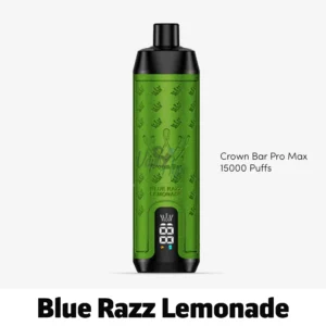 Buy Al Fakher Crown Bar Pro Max 15000 Puffs Blue Razz Lemonade now in UAE