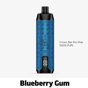Buy Al Fakher Crown Bar Pro Max 15000 Puffs Blueberry Gum in UAE