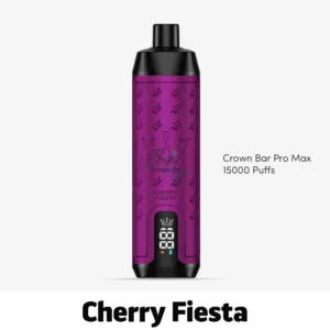 Buy Al Fakher Crown Bar Pro Max 15000 Puffs Cherry Fiesta now in Dubai