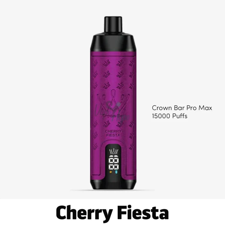Buy Al Fakher Crown Bar Pro Max 15000 Puffs Cherry Fiesta now in Dubai