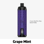 Al Fakher Crown Bar Pro Max 15000 Puffs Grape Mint