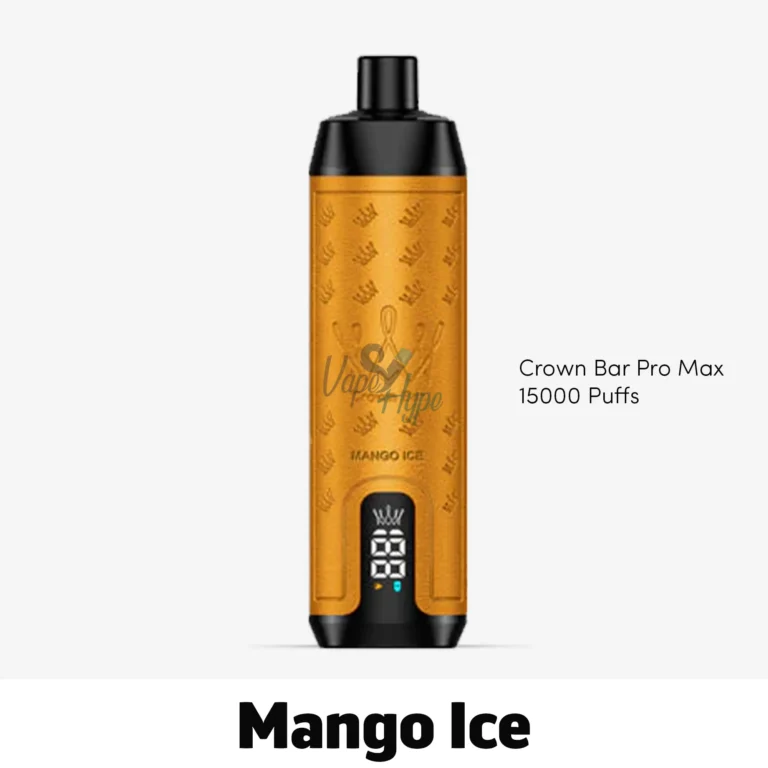 Buy Al Fakher Crown Bar Pro Max 15000 Puffs Mango Ice now in UAE