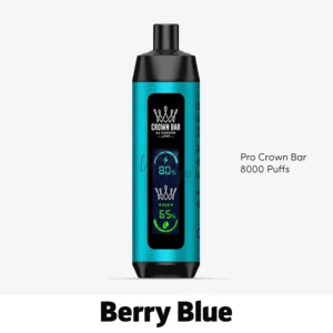 Al Fakher Pro Crown Bar Berry Blue 8000 Puffs for Vapehype