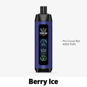 Al Fakher Pro Crown Bar Berry Ice 8000 Puffs for Vapehype