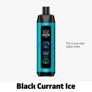 Al Fakher Pro Crown Bar Black Currant Ice 8000 Puffs for Vapehype