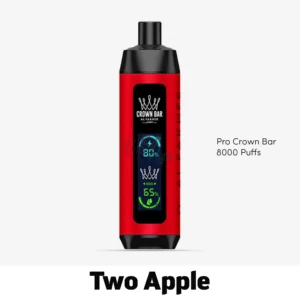 Al Fakher Pro Crown Bar Two Apple 8000 Puffs for Vapehype