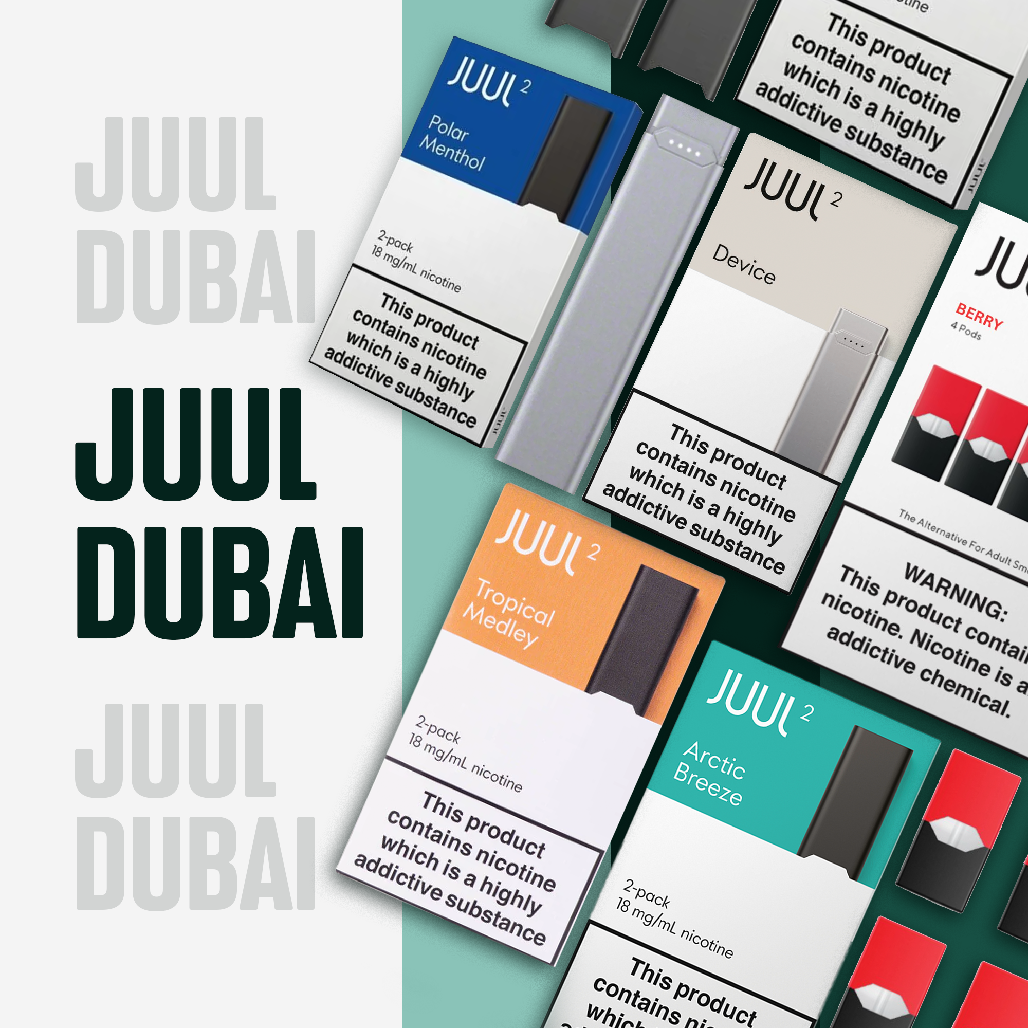 Order JUUL Dubai for all JUUL Device & Pods in UAE