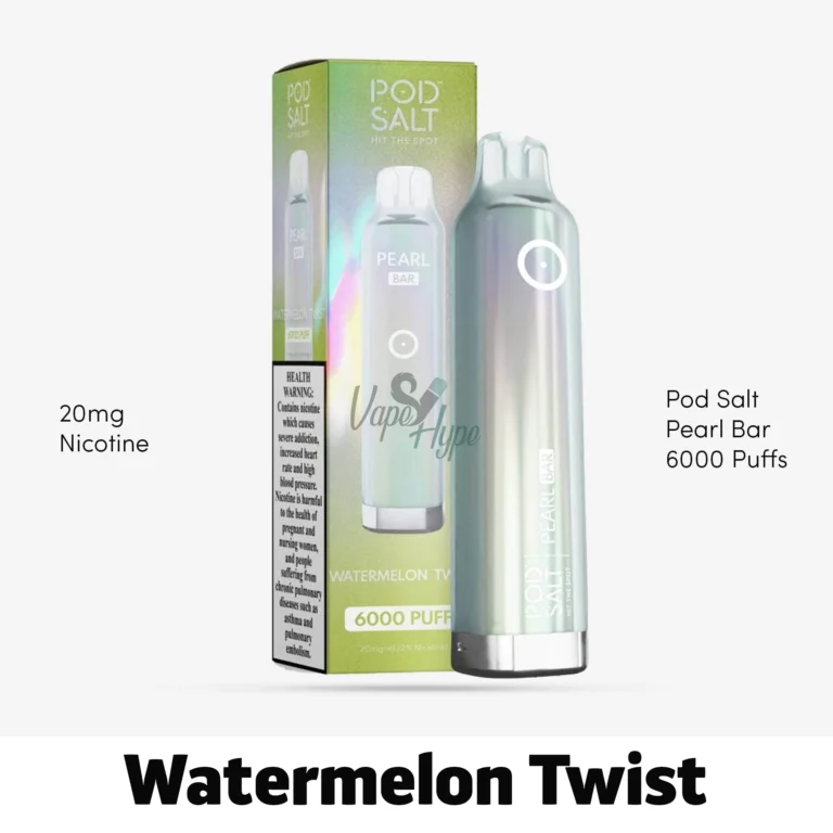 Pod Salt Pearl Bar 6000 Puffs Watermelon Twist now in dubai