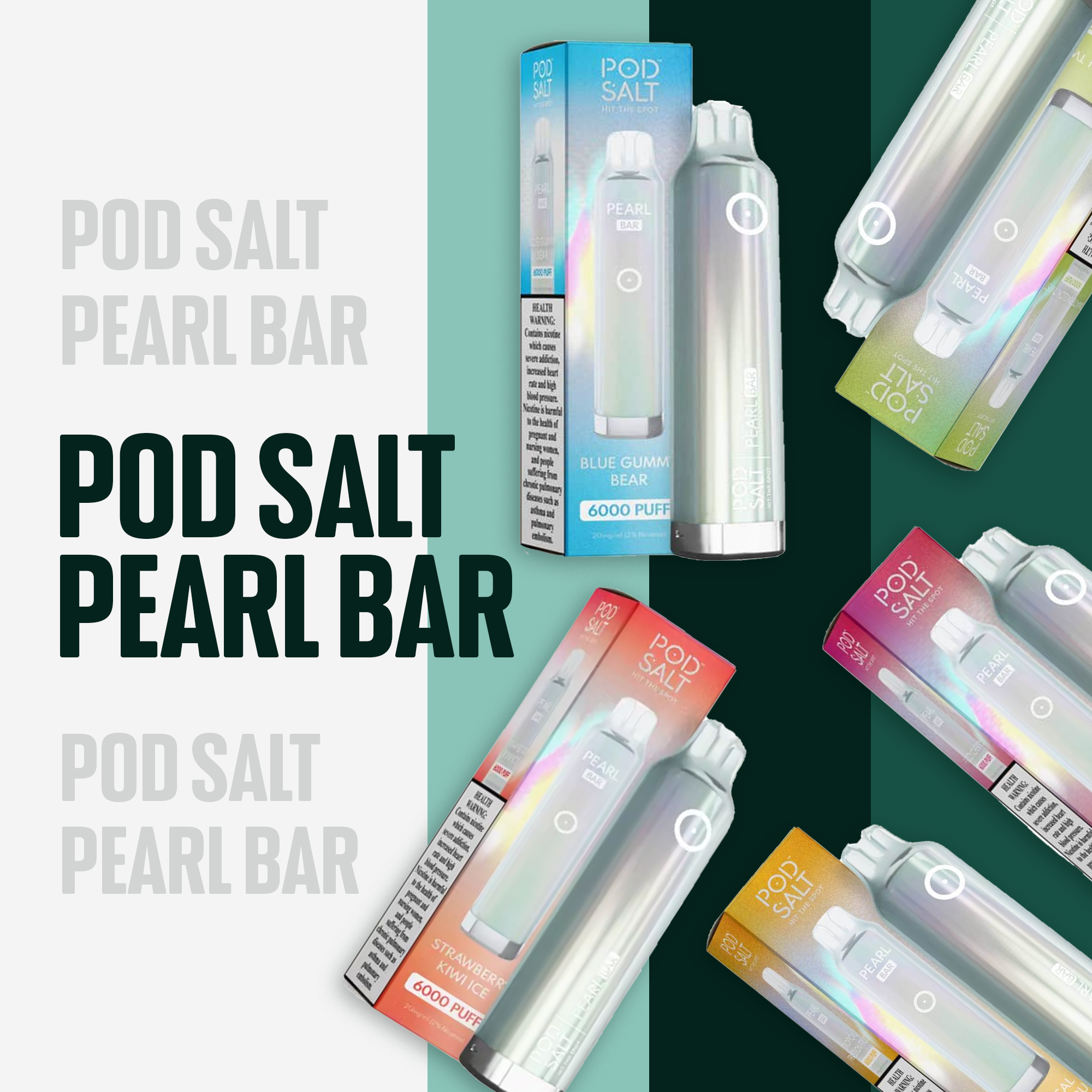 Pod Salt Pearl Bar 6000 Puffs in Dubai now available in abu dhabi