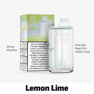 Pod Salt Pearl Pro Lemon Lime 10000 Puffs for Vapehype