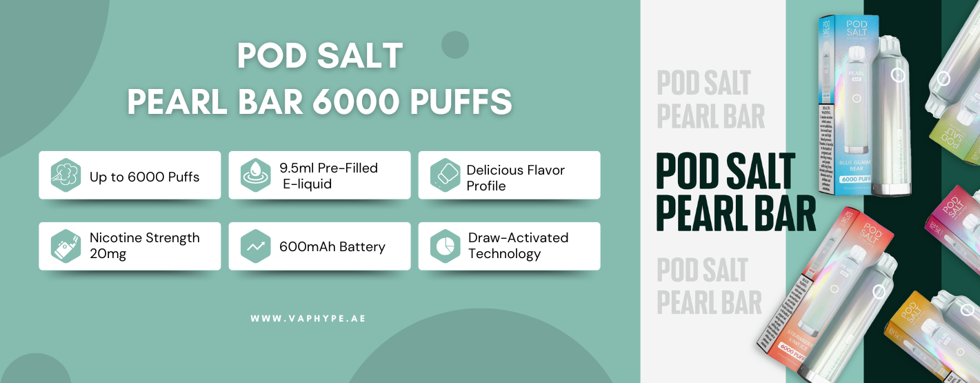 Podsalt Pearl Bar Features