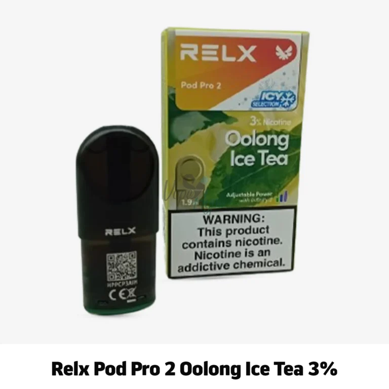 Relx Pod Pro 2 Oolong Ice Tea 3% now available in UAE