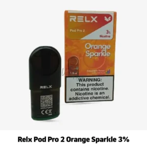 Buy Relx Pod Pro 2 Orange Sparkle 3% | Fast UAE Delivery