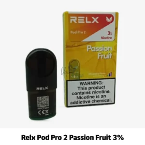 Relx Pod Pro 2 Passion Fruit 3% | Fruity Relx Pod in UAE