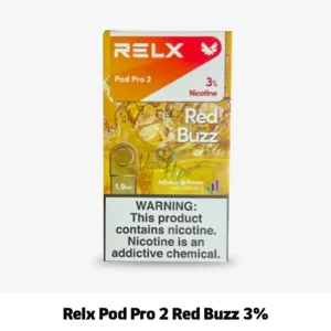 Shop Relx Pod Pro 2 Red Buzz 3% in UAE | Fast Delivery