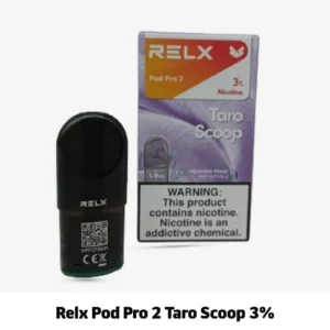 Relx Pod Pro 2 Taro Scoop 3% now available in UAE