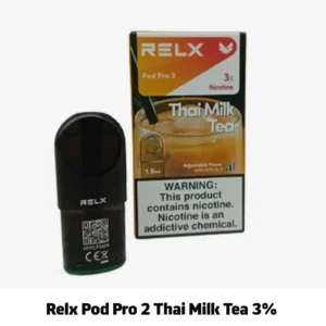 Relx Pod Pro 2 Thai Milk Tea 3% now available in UAE
