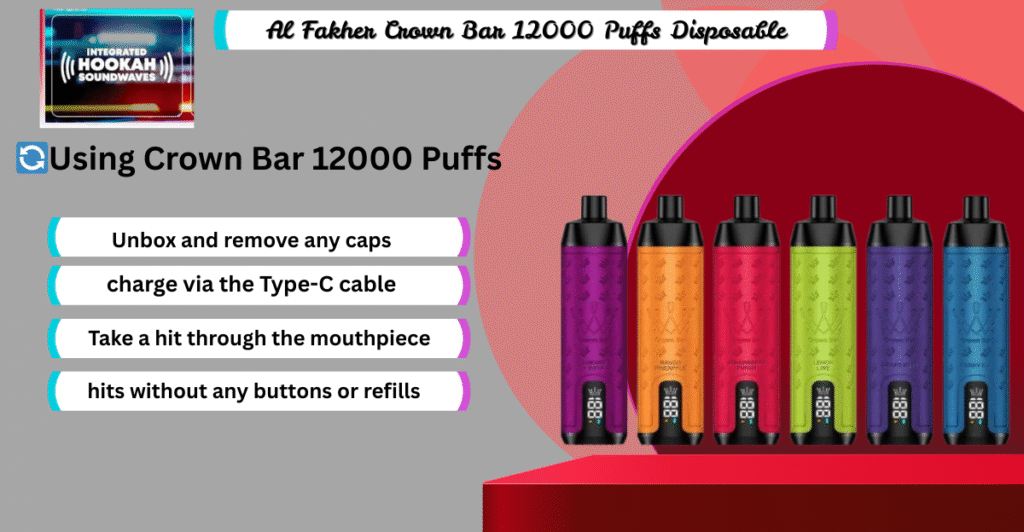 al-fakher-crown-bar-12000-puffs now available in sharjah online