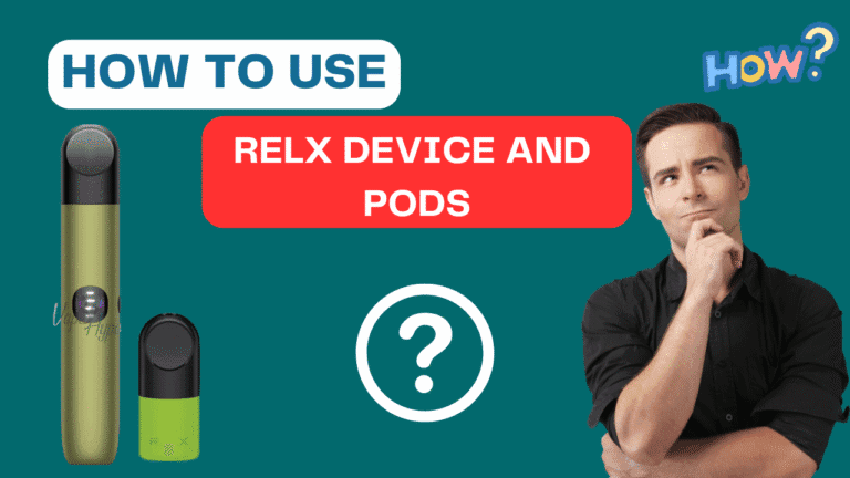 How to Use RELX Devices with RELX Pods