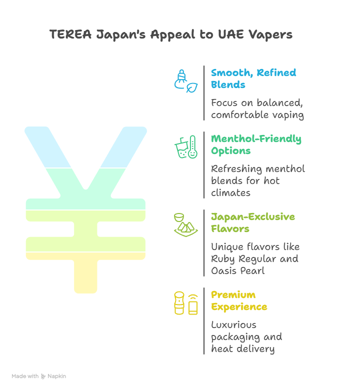 What Makes TEREA Japan Special for UAE Vapers?