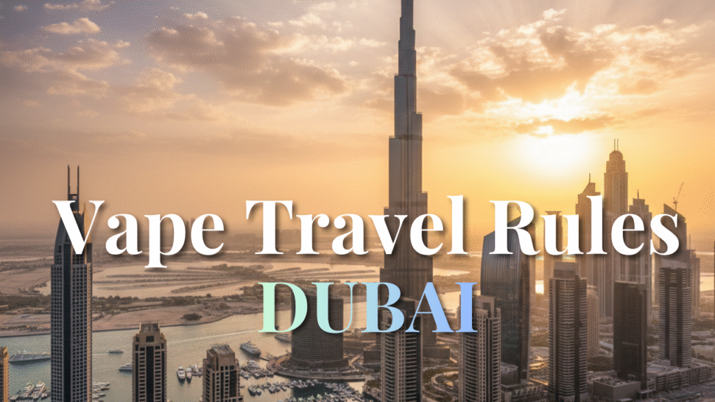 Traveling to Dubai with a Vape: 2026 Rules & Regulations