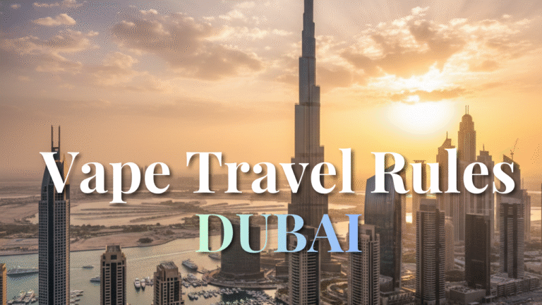 Traveling to Dubai with a Vape: 2026 Rules & Regulations