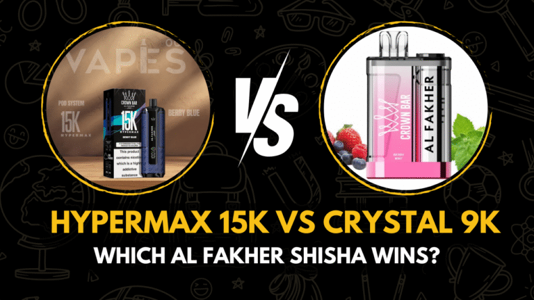 Hypermax 15k vs Crystal 9k Which Al Fakher Shisha Wins in Dubai