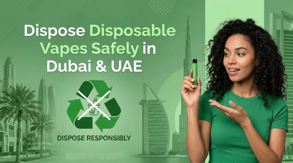 How to Safely Dispose of Disposable Vapes in Dubai & UAE