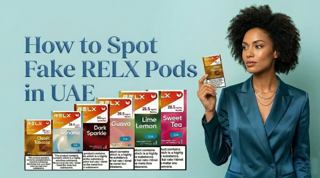 How to Spot Fake RELX Pods in UAE (Complete Guide)