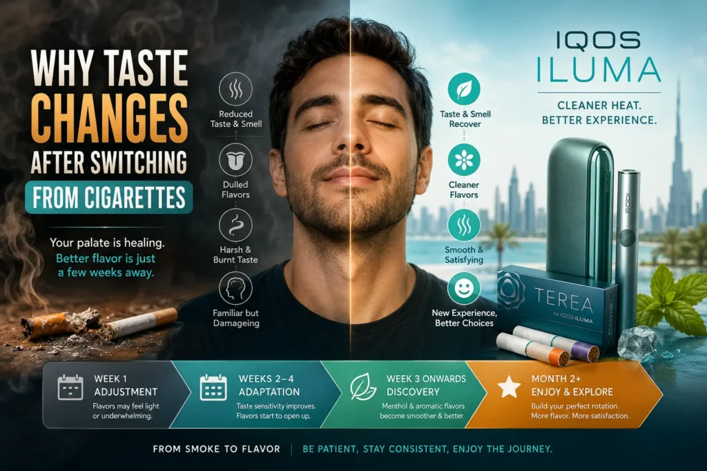 Why Flavor Preferences Change After Switching From Cigarettes