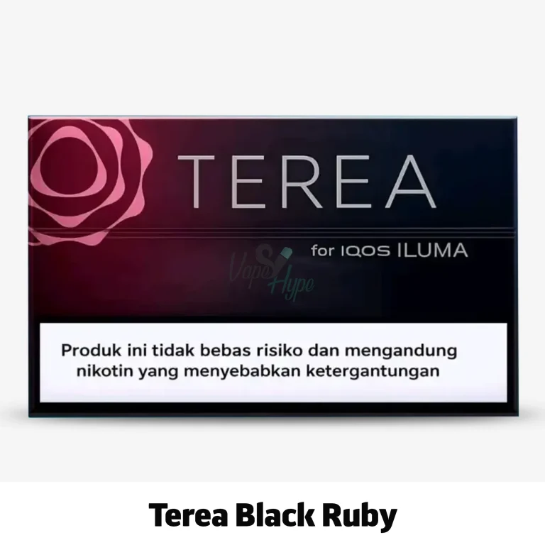 IQOS TEREA Black Ruby Indonesia