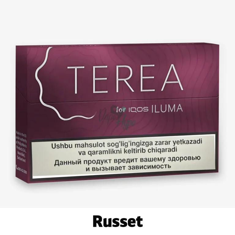 TEREA Russet Uzbekistan premium heated tobacco