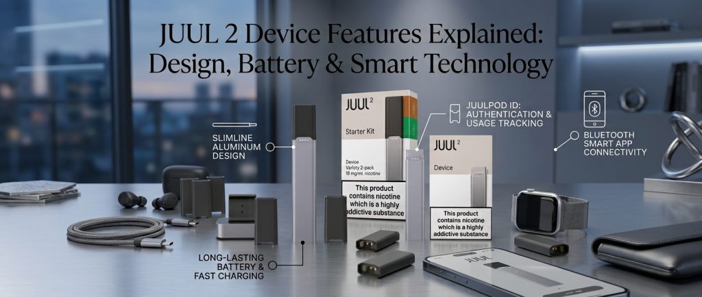 JUUL 2 Device Features Explained: Design, Battery & Smart Technology