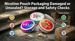 Nicotine Pouch Packaging Damaged or Unsealed? Storage and Safety Checks
