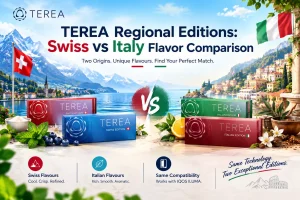 TEREA Regional Editions: Swiss vs Italy Flavor Comparison